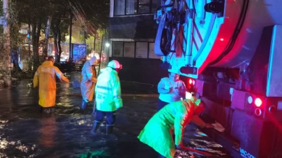 Activan Alerta Púrpura por lluvias en Benito Juárez; se pronostican inundaciones