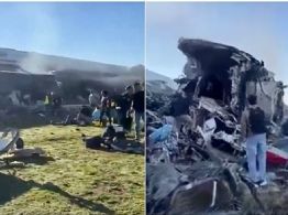 Tren lleno de pasajeros se ESTRELLA contra otro estacionado; hay 68 muertos y decenas de heridos