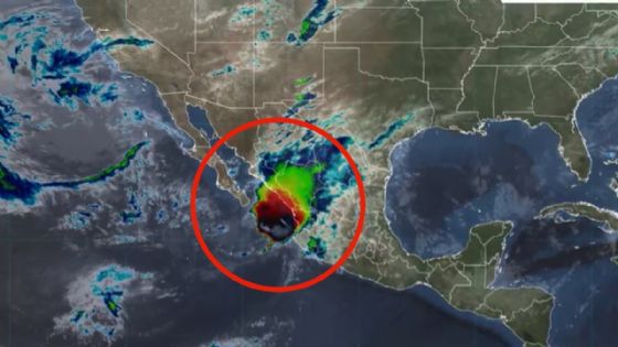 Vance pierde fuerza en el Pacífico mexicano, pero amenaza a estos 5 estados con fuertes DILUVIOS | TRAYECTORIA