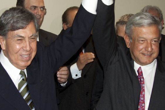 Foto de: Cuauhtémoc Cárdenas fue un transformador, sin él otra sería la realidad política de México: AMLO
