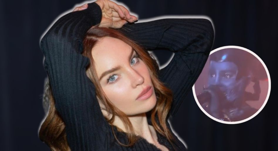 Belinda sorprende en su fiesta de Halloween con impactante disfraz inspirado en la película "Alien"