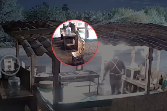 Captan aterradora actividad paranormal en una taquería en Nuevo León: VIDEO