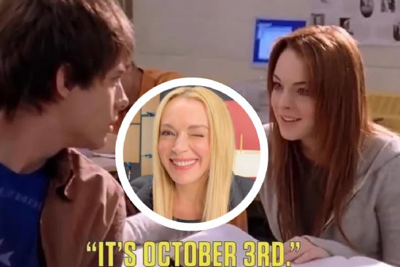 Día de Chicas Pesadas: Lindsay Lohan recrea su icónica escena del 3 de octubre | VIDEO