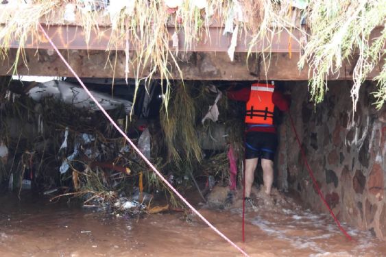 Foto de: Fuertes lluvias dejan una persona fallecida en Sonora