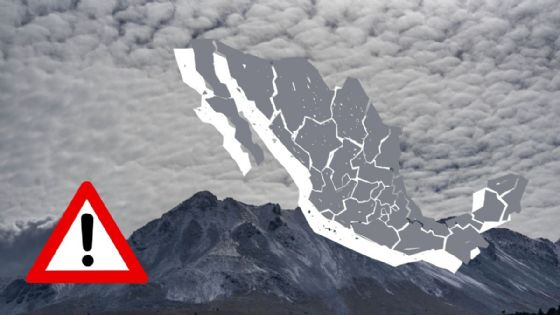Primer FRENTE FRÍO provocará temperaturas de hasta 0 grados en 5 estados del domingo 4 al miércoles 7 de octubre