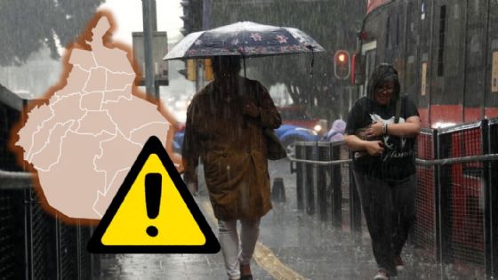 Activan Alerta Naranja y Amarilla en estas alcaldías por fuertes lluvias y caída de GRANIZO hoy en la CDMX