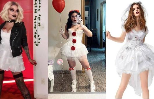 7 ideas de disfraz para Halloween con un vestido blanco
