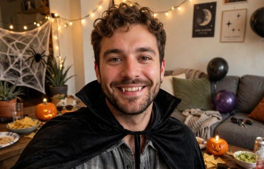 7 ideas de disfraz para Halloween con solo una CAPA NEGRA