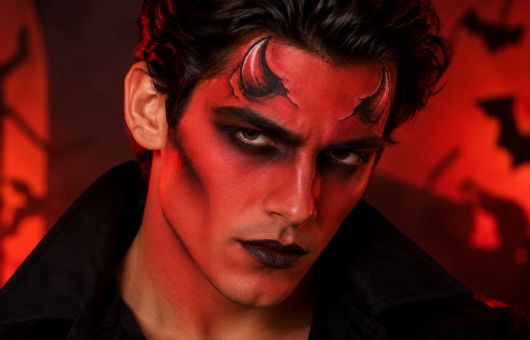 Maquillaje de DIABLO para hombre: fácil y rápido de hacer para este Halloween