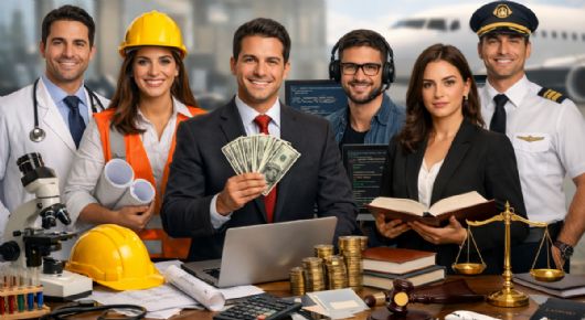 Qué carreras dan más dinero en México según la IA