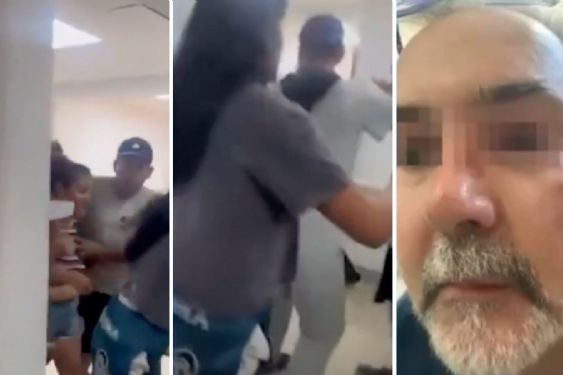 Mujer agrede brutalmente a doctores de un hospital municipal porque "tardaron mucho" en atenderla | VIDEO