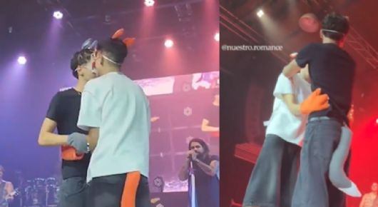 Pedida de matrimonio Therian, zorro le entrega el anillo a su pareja en medio de un concierto | VIDEO