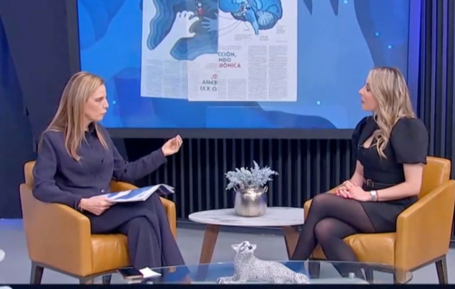 Ruth Axelrod presenta el primer ejemplar de Equilibrio H:  “Ansiedad: La Pandemia del Siglo XXI”