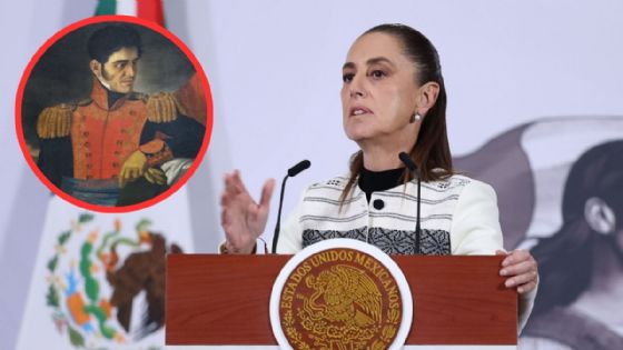 Foto de: Llama Sheinbaum a defender soberanía: "No somos Santa Anna"