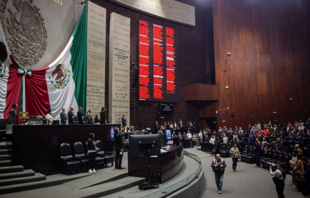 Cámara de Diputados recibe notificación del INE sobre presidencia provisional de Blanca Yassahara Cruz García