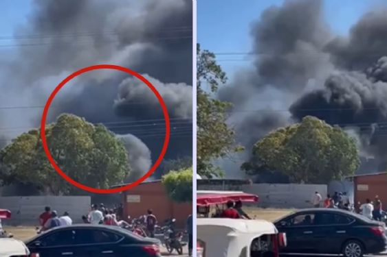 Foto de: Explota pipa de combustible en Zanatepec, Oaxaca, no se reportan heridos | Video