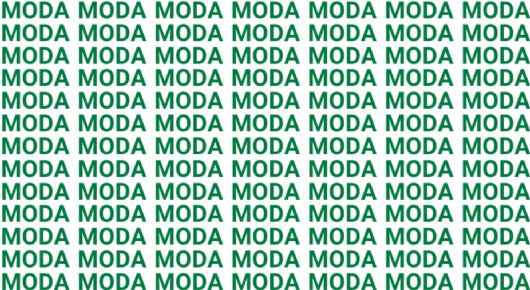 Solo una vista entrenada puede encontrar la palabra 'MODO’ en menos de 5 segundos