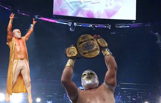 ¡Orgullo mexicano! Místico gana el campeonato mundial de tríos de AEW