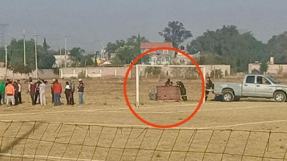 Foto de: Se desploma un globo aerostático en Teotihuacan, hay dos turistas heridos