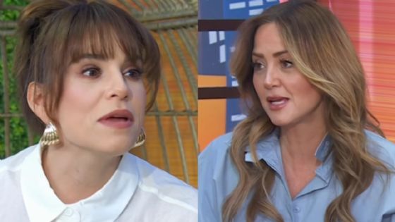 “Si me pasa algo te vas a arrepentir”: Andrea Legarreta se lanza contra Tania Rincón, esto fue lo que pasó | VIDEO