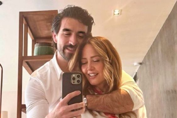 Andrea Legarreta grita su amor por Luis Carlos Origel con románticas fotografías: "Todo bonito"