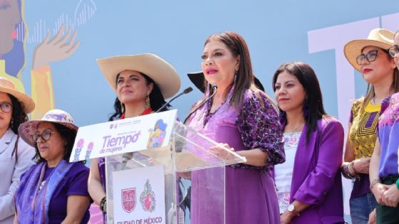 Clara Brugada respalda movilización del 8M; “ni un paso atrás en los derechos de las mujeres”