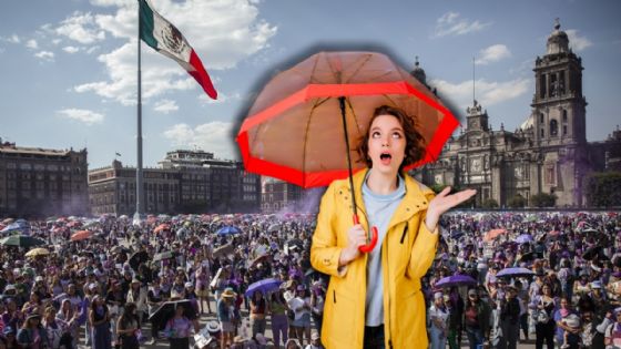 Marcha 8M: ¿Lloverá en la CDMX HOY domingo 8 de marzo?