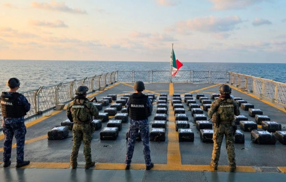Marina asegura 2 toneladas de cocaína en Acapulco; suman 60 toneladas decomisadas en la presente administración