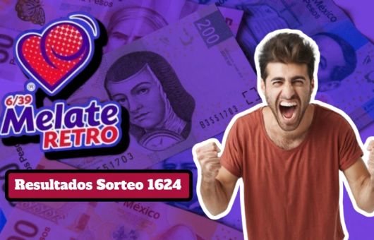 Resultados Melate Retro: números ganadores del sorteo de la Lotería Nacional 1624 este 11 de abril 2026