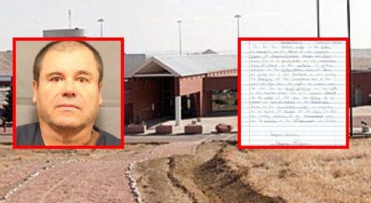 El Chapo Guzmán reaparece con una carta escrita en inglés para pedir un "trato justo" en prisión de EU