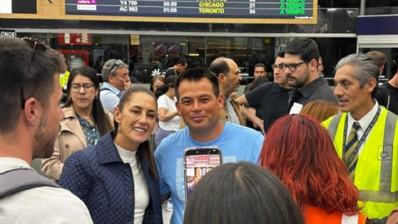 Claudia Sheinbaum causa furor en Madrid previo a su participación en cumbre internacional en Barcelona | VIDEO