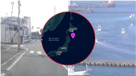 Terremoto de 7.5 sacude Japón y activa alerta de tsunami | VIDEOS