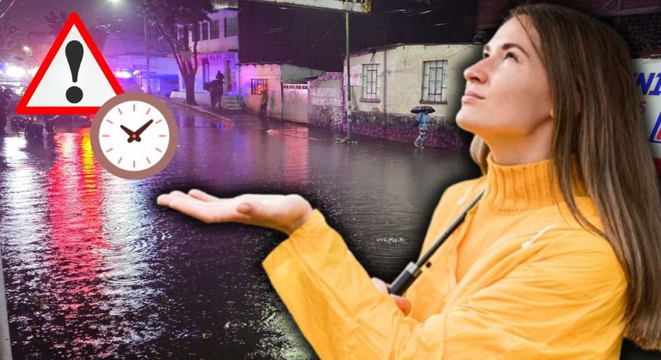¿A qué hora comenzará el DILUVIO hoy jueves 14 de mayo en la CDMX y Edomex?