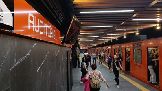 Foto de: Vuelve a abrir Metro Auditorio; así fue renovada la estación de la Línea 7 | FOTOS