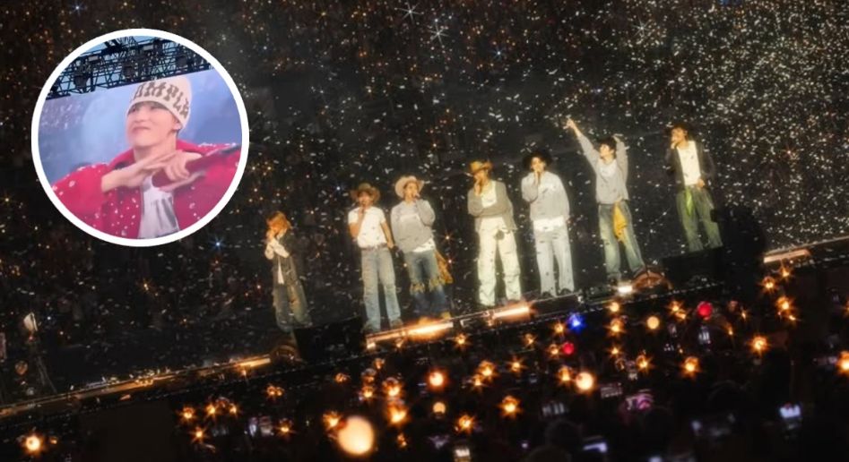 V de BTS regaña a las ARMY en Estados Unidos por la falta de ánimo en su concierto