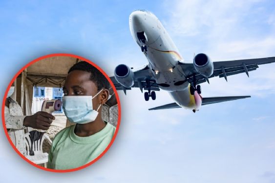 Foto de: Vuelo internacional fue desviado por la presencia de un pasajero del Congo en medio del brote de ébola