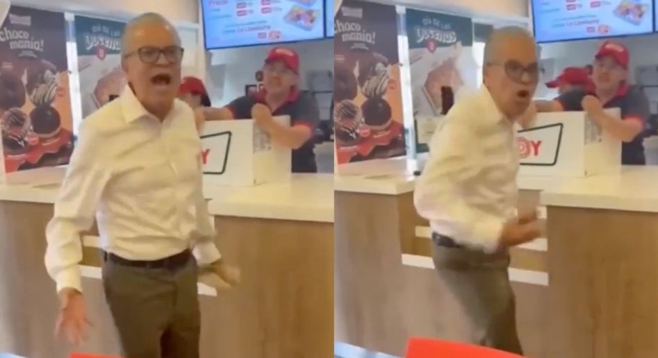 'Lord Donas' se hace viral por GRITARLE a empleado en tienda; clientes lo defienden y el hombre estalla: ¡Vieja metiche!