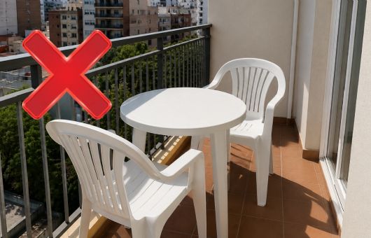 Dile adiós a las sillas de plástico en el balcón: estas son las opciones de exterior que combinan durabilidad y diseño