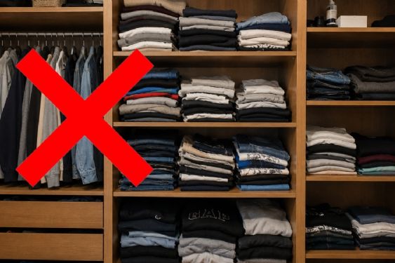 Dile adiós al clóset con ropa apilada: el método viral para organizar toda tu ropa sin ocupar más espacio