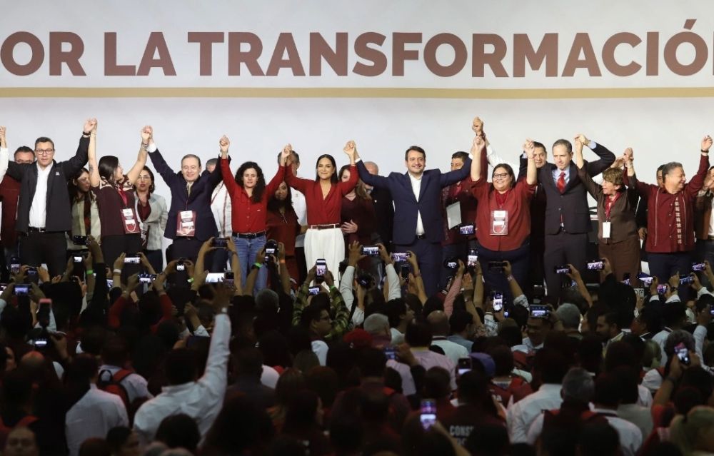 ¿Qué dijo Ariadna Montiel en su toma de protesta como presidenta de Morena?