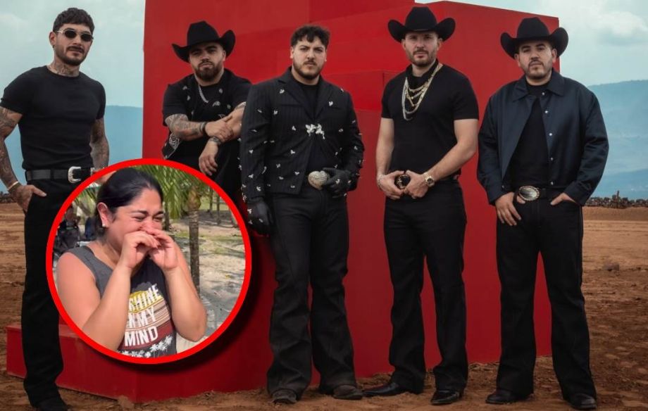 Grupo Frontera sorprende a una pareja que peleaba en la playa con una serenata