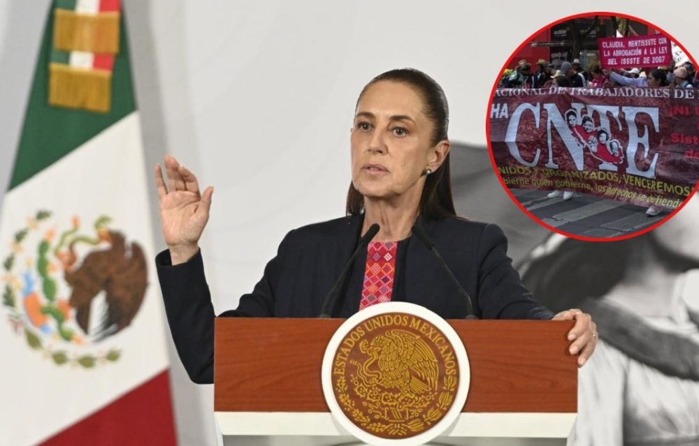 Sheinbaum confía en llegar a acuerdo con la CNTE