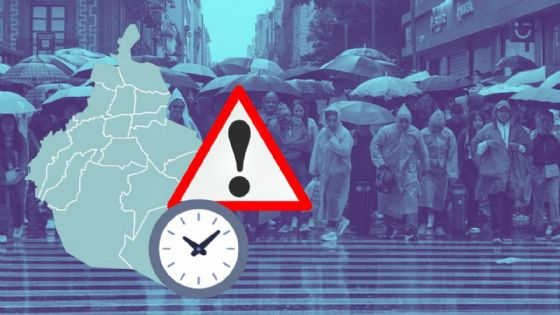 ¿A qué hora comenzará el DILUVIO hoy lunes 27 de julio en la CDMX y Edomex?