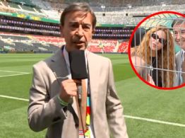 Famoso periodista deja transmisión en vivo para tomarse una fotografía con Shakira | VIDEO