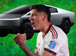 Edson Álvarez sale del CAR en una Cybertruck: ¿cuánto cuesta?