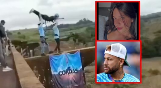 La inesperada conexión entre Neymar y la mujer de 21 años que cayó 40 metros del Puente del Esqueleto