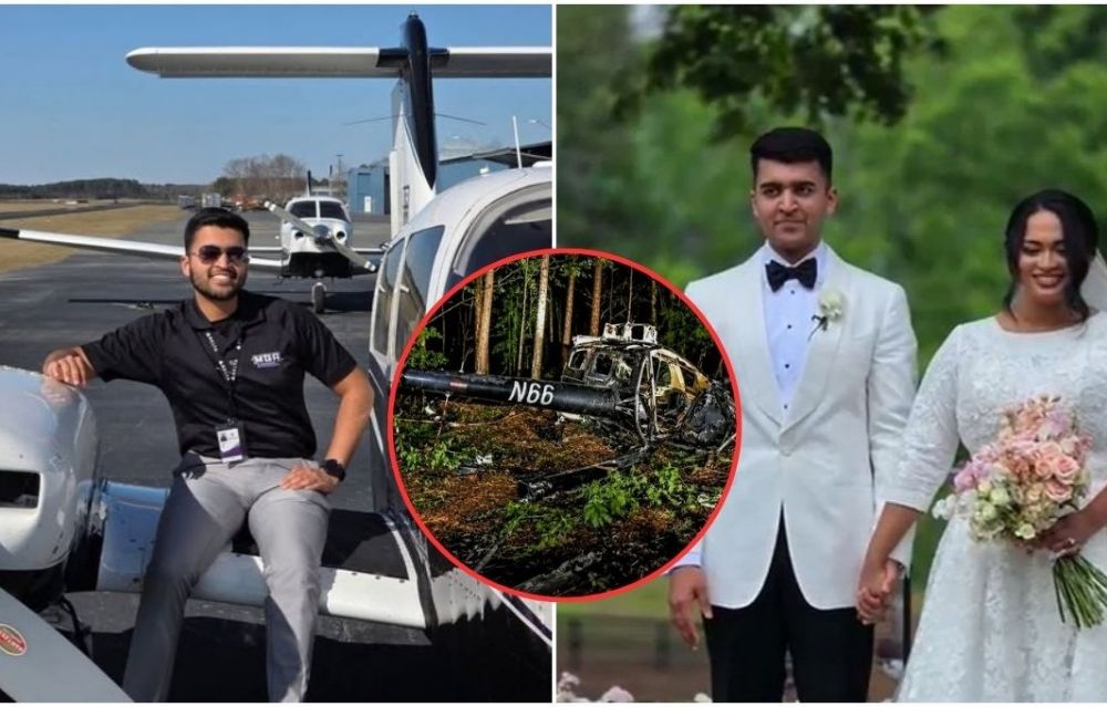 Piloto muere el día de su boda luego de que se estrellara el avión en el que viajaba para su luna de miel