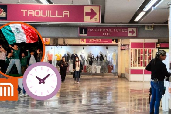 Foto de: Metro CDMX cambia de HORARIO por el juego entre México y Chequia este MIÉRCOLES 24 de junio