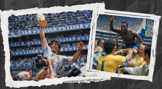 Los días que Maradona y Pelé fueron campeones del mundo en el Estadio Azteca