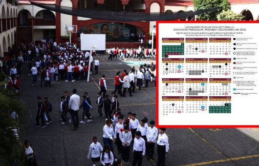 Calendario SEP: Estos son todos los puentes y vacaciones del ciclo escolar 2026-2027